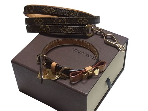 louis vuitton collar and leash